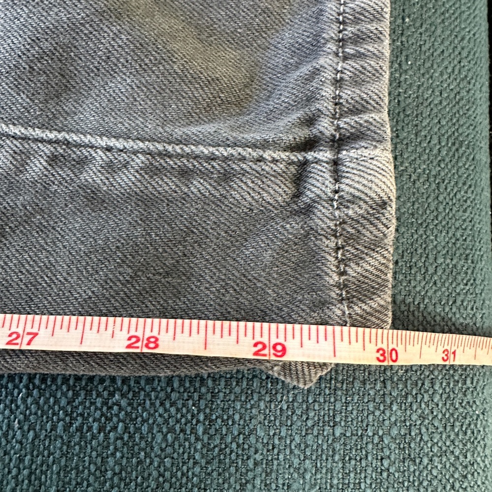 Grey Reformation Kiley Cargo Pants Adriatic High Rise Women Size 26 - Picture 10 of 10